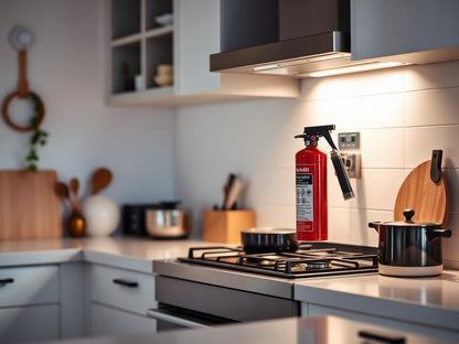 FireGuard Pro in a modern kitchen